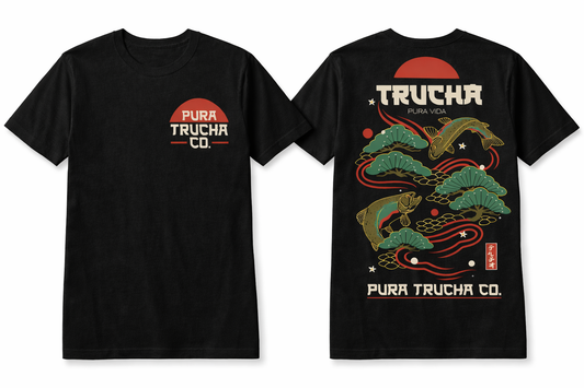 Japan Style Trucha Tee (Black)