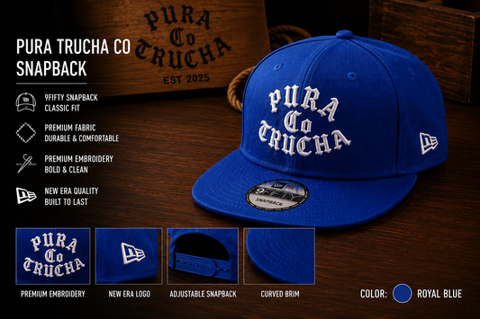 Pura Trucha Co Classic New Era Snapback